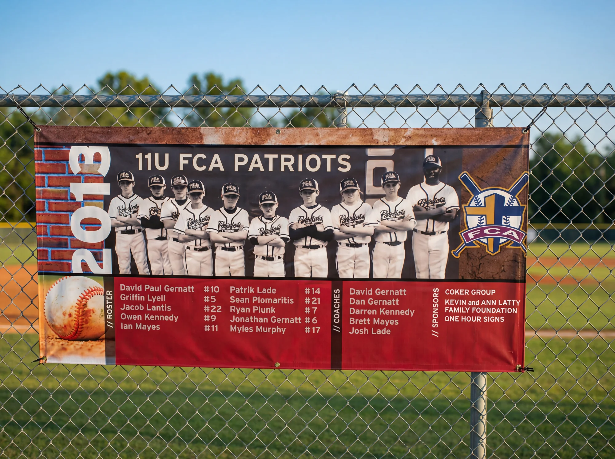 Custom vinyl banner by 3GM Signs #6