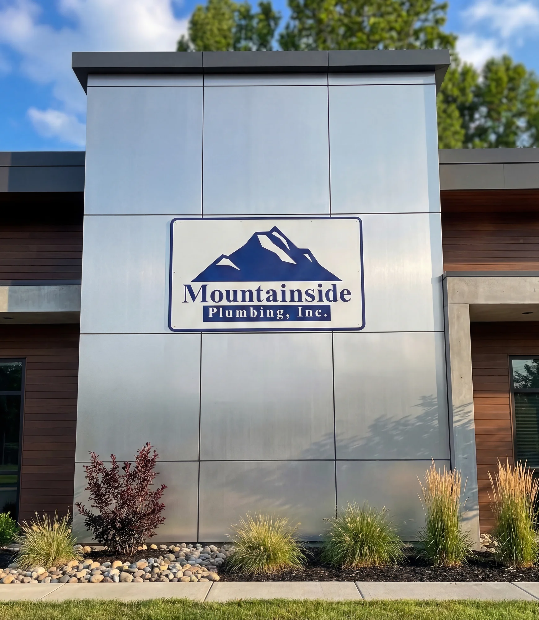Custom building sign by 3GM Signs #10