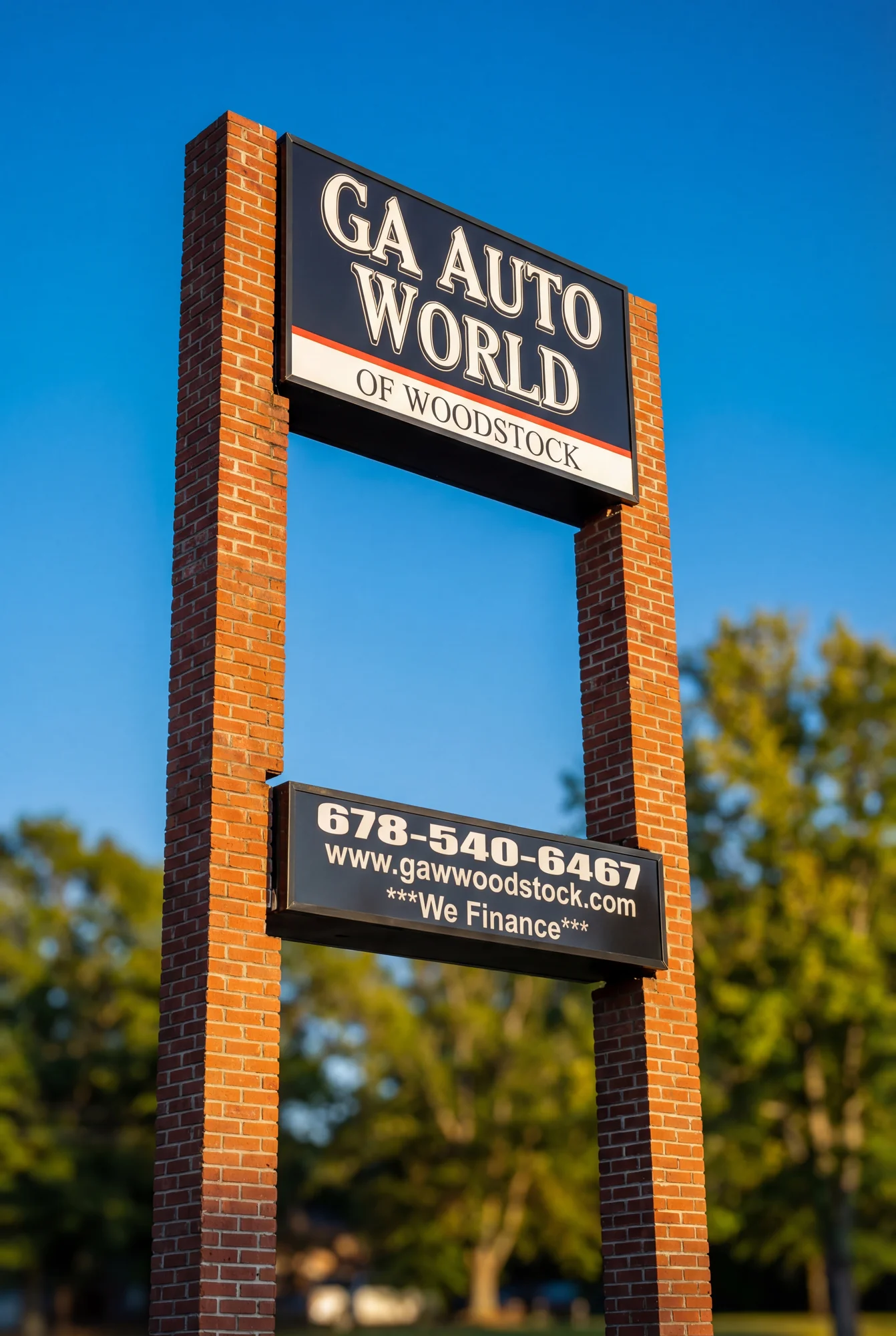 Digitally printed faces for lighted sign
