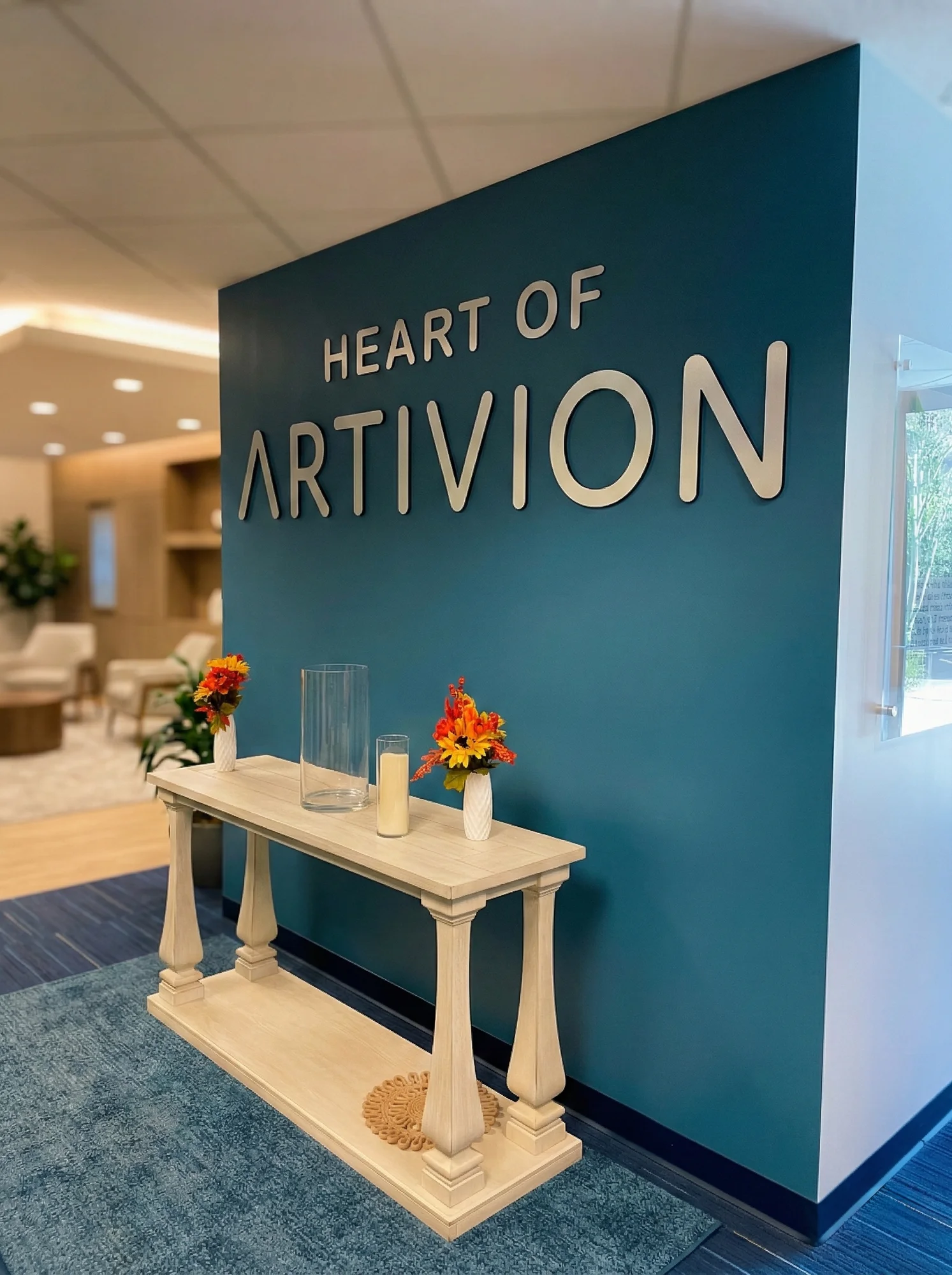 Custom interior sign by 3GM Signs in Kennesaw, GA