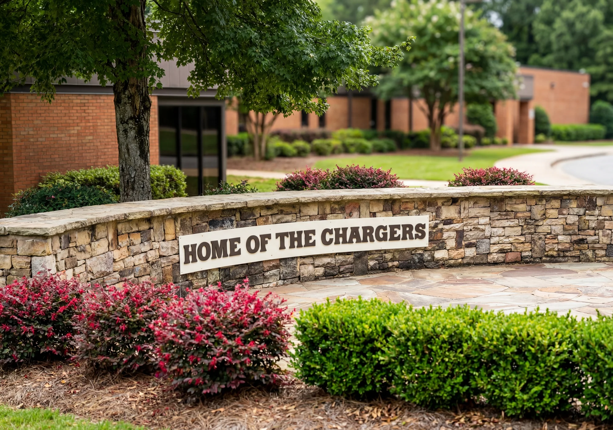 Custom school sign by 3GM Signs