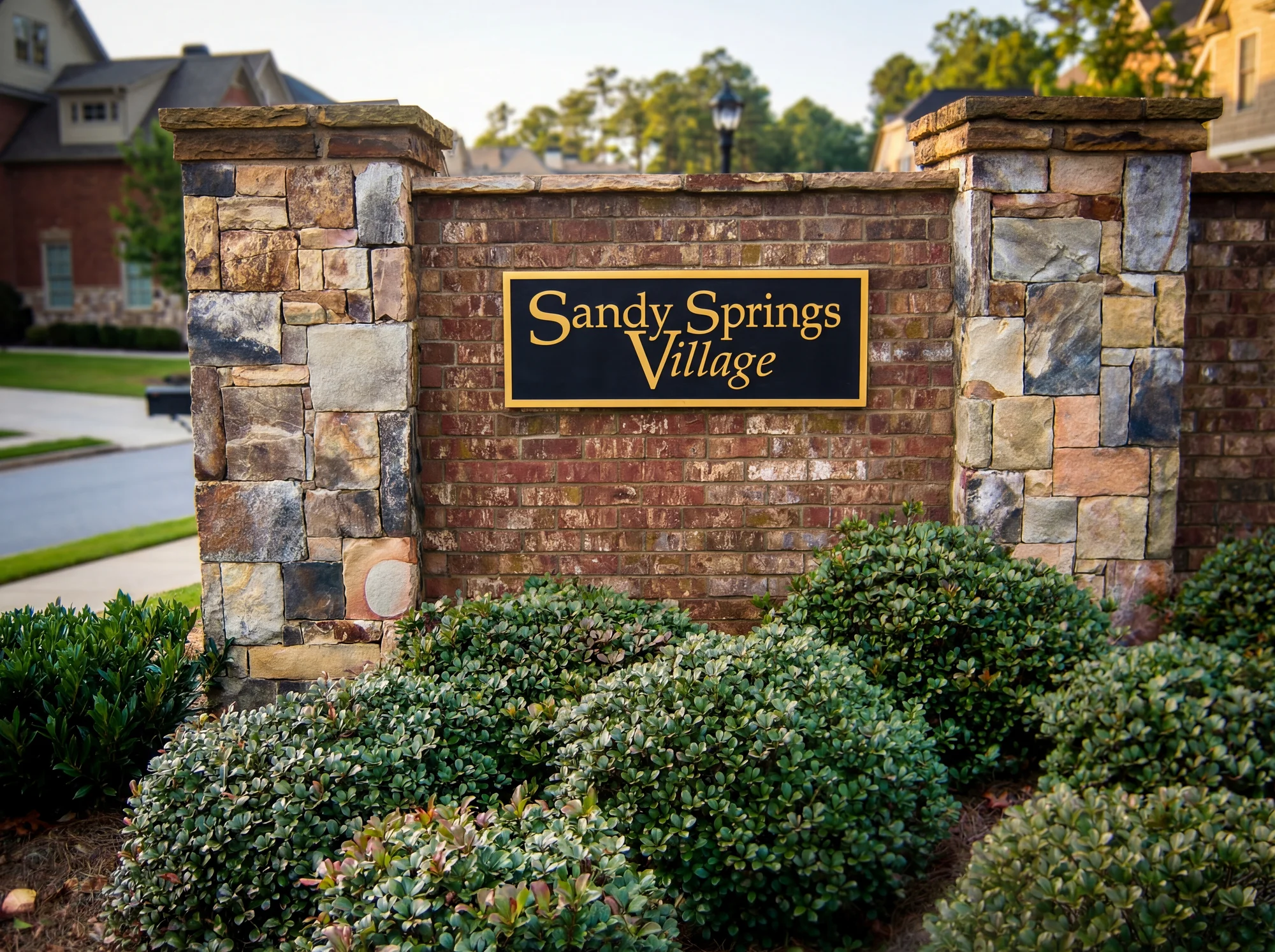 Sandblasted HDU subdivision sign produced by 3GM Signs