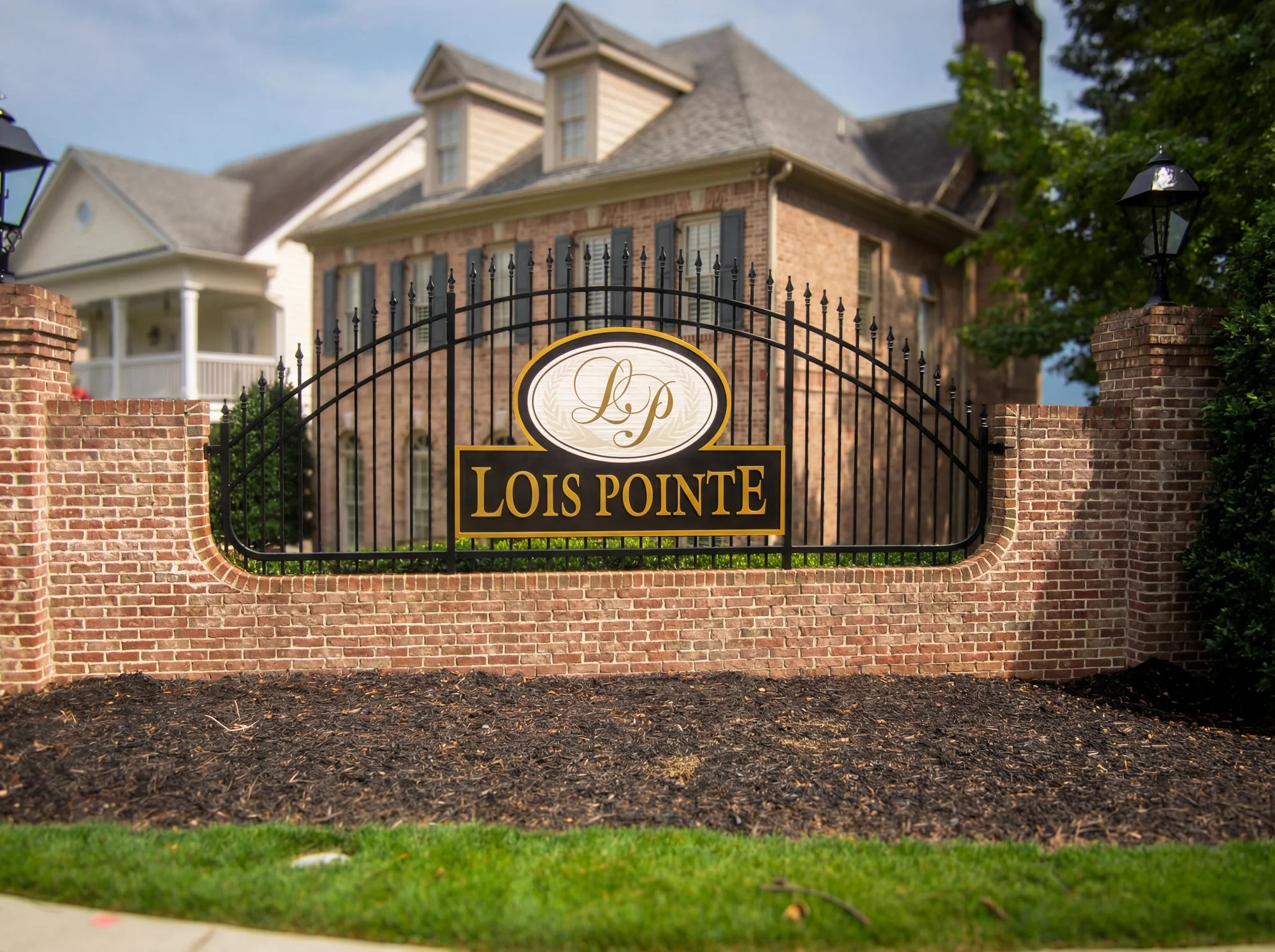 Sandblasted HDU sign with custom vinyl logo