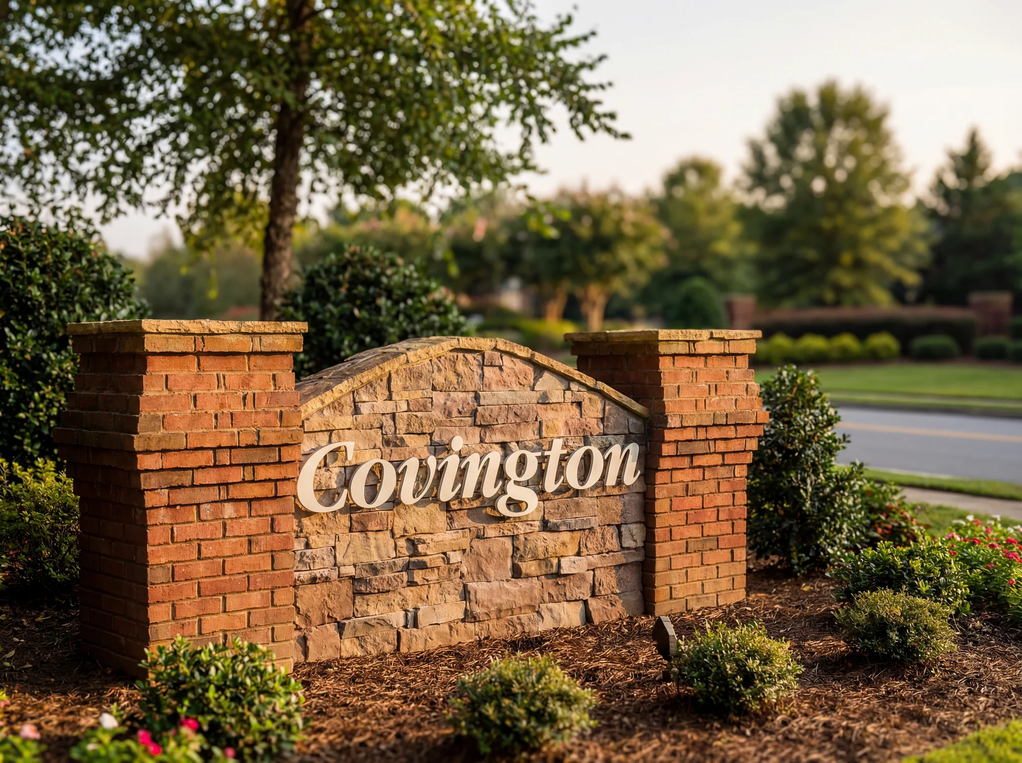 Cast aluminum letters stud mounted