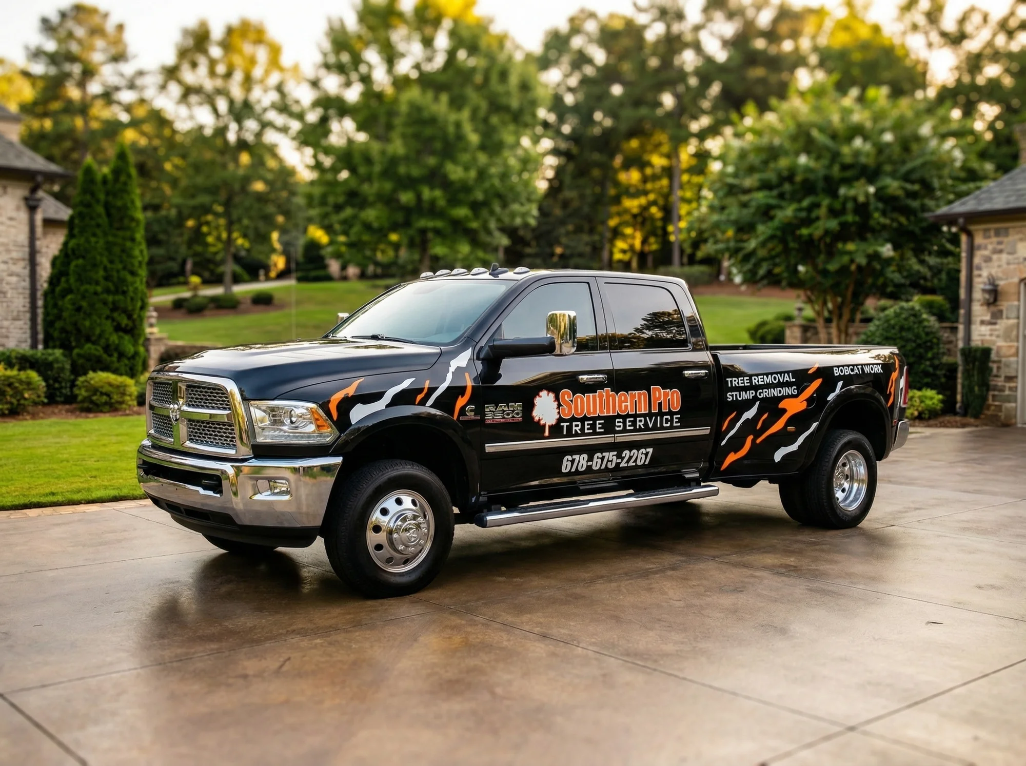 Digitally printed vehicle graphics and cut vinyl