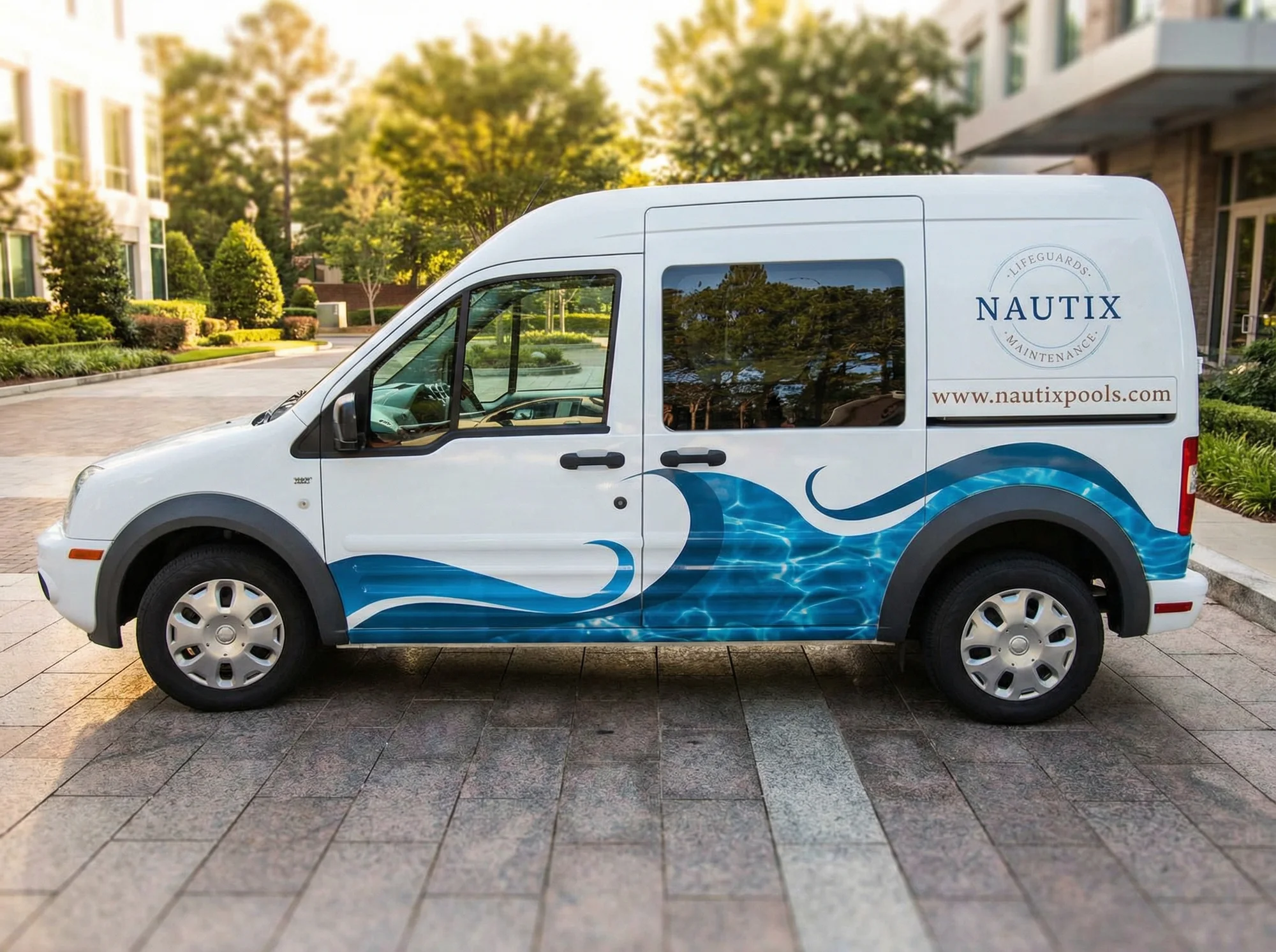 Vehicle graphics for Nautix Lifeguards & Maintenance