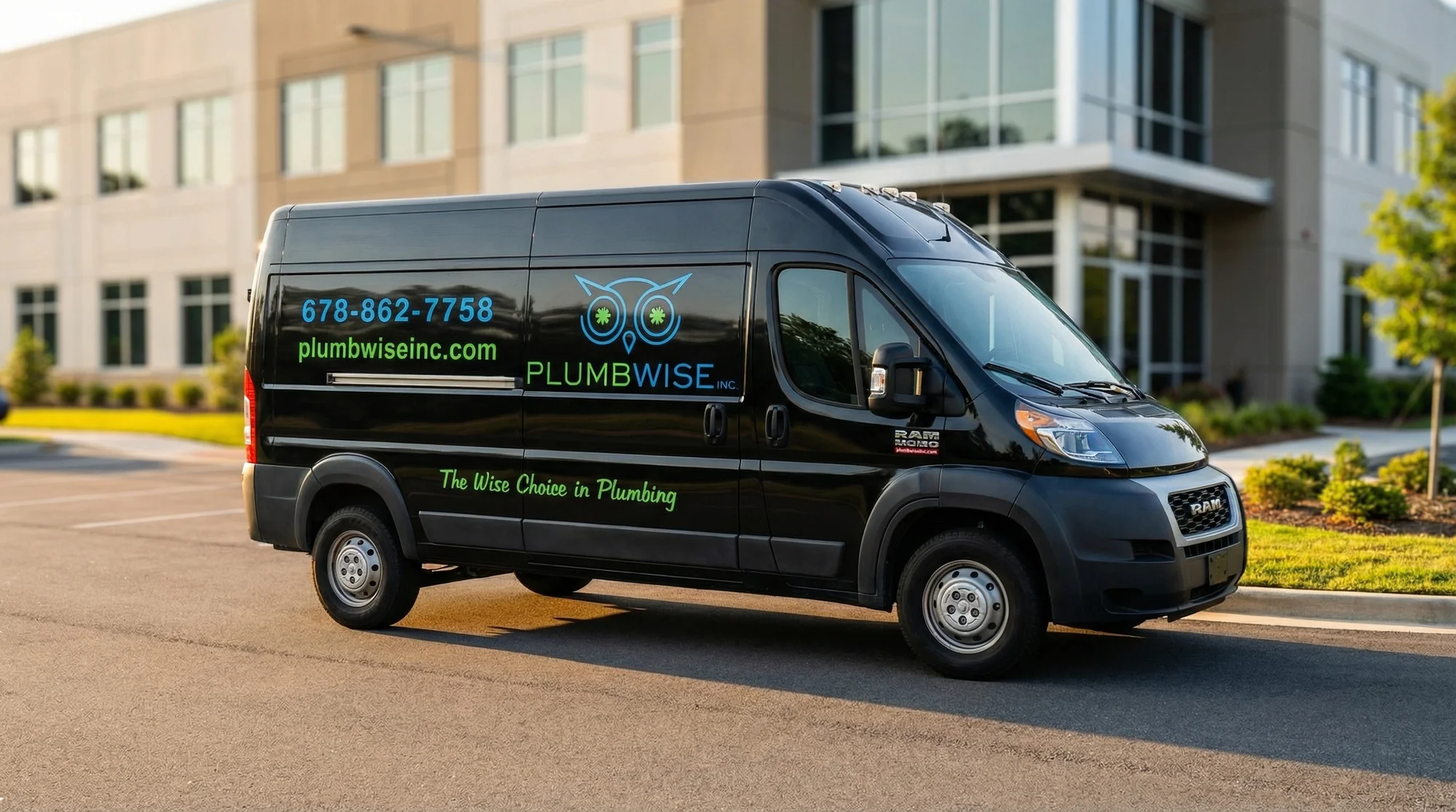 Vehicle graphics for PlumbWise