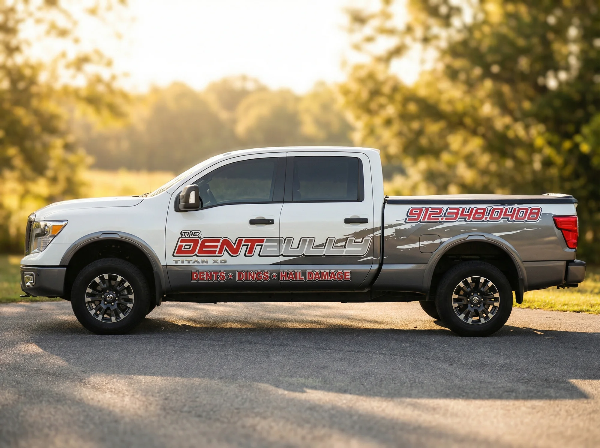 The Dent Bully - Partial Vehicle Wrap