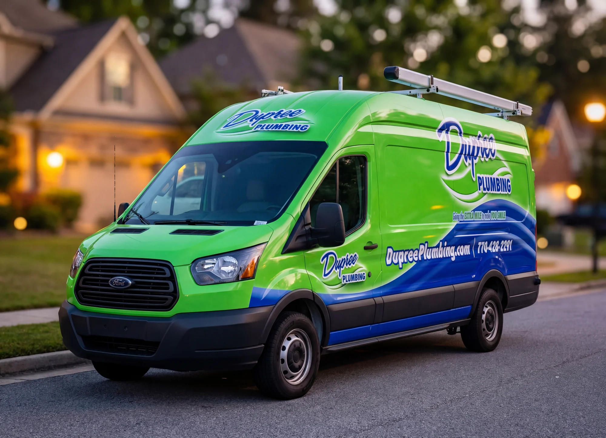 Vehicle graphics for Dupree Plumbing #3