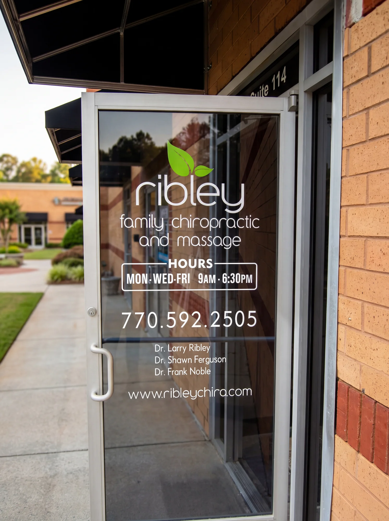 Vinyl door graphics #2