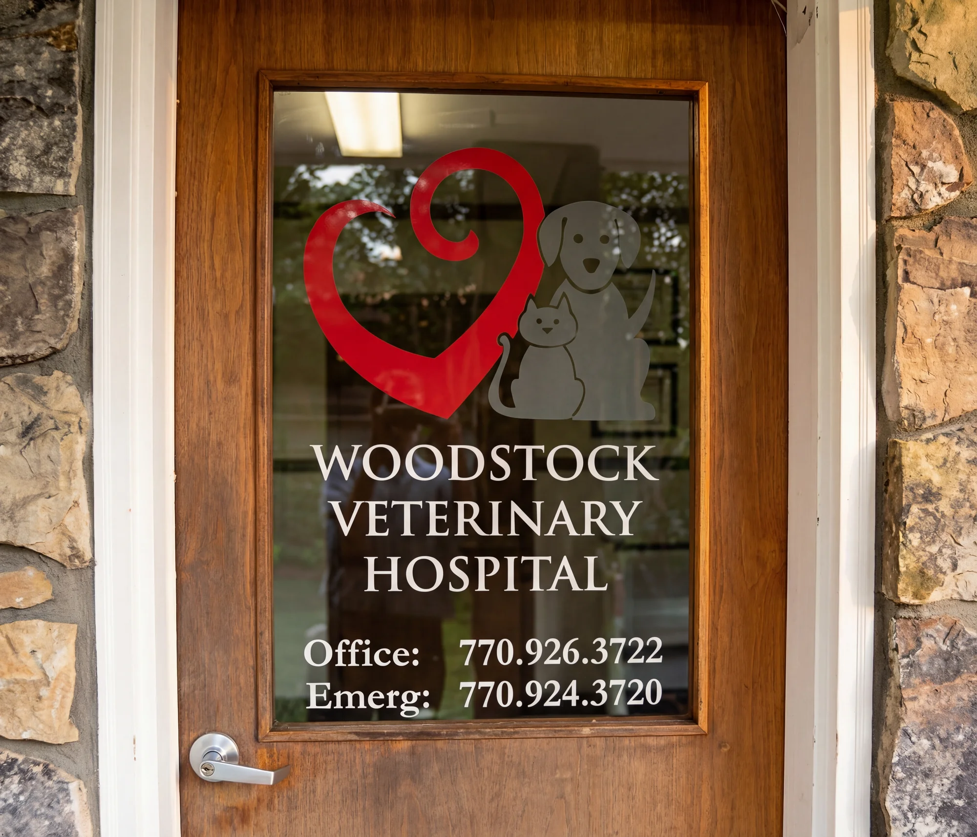Window lettering signs