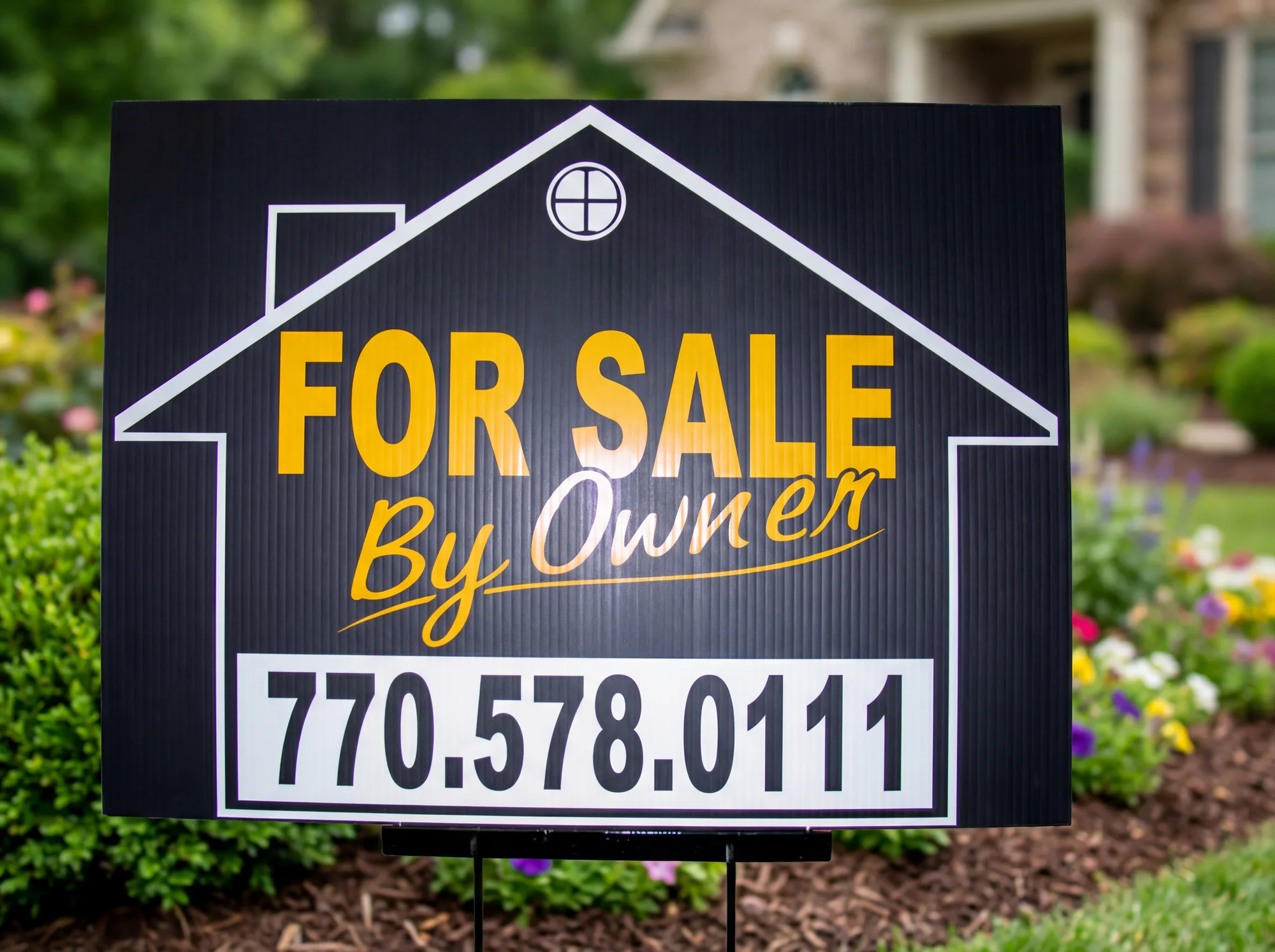 Custom yard sign by 3GM Signs #10