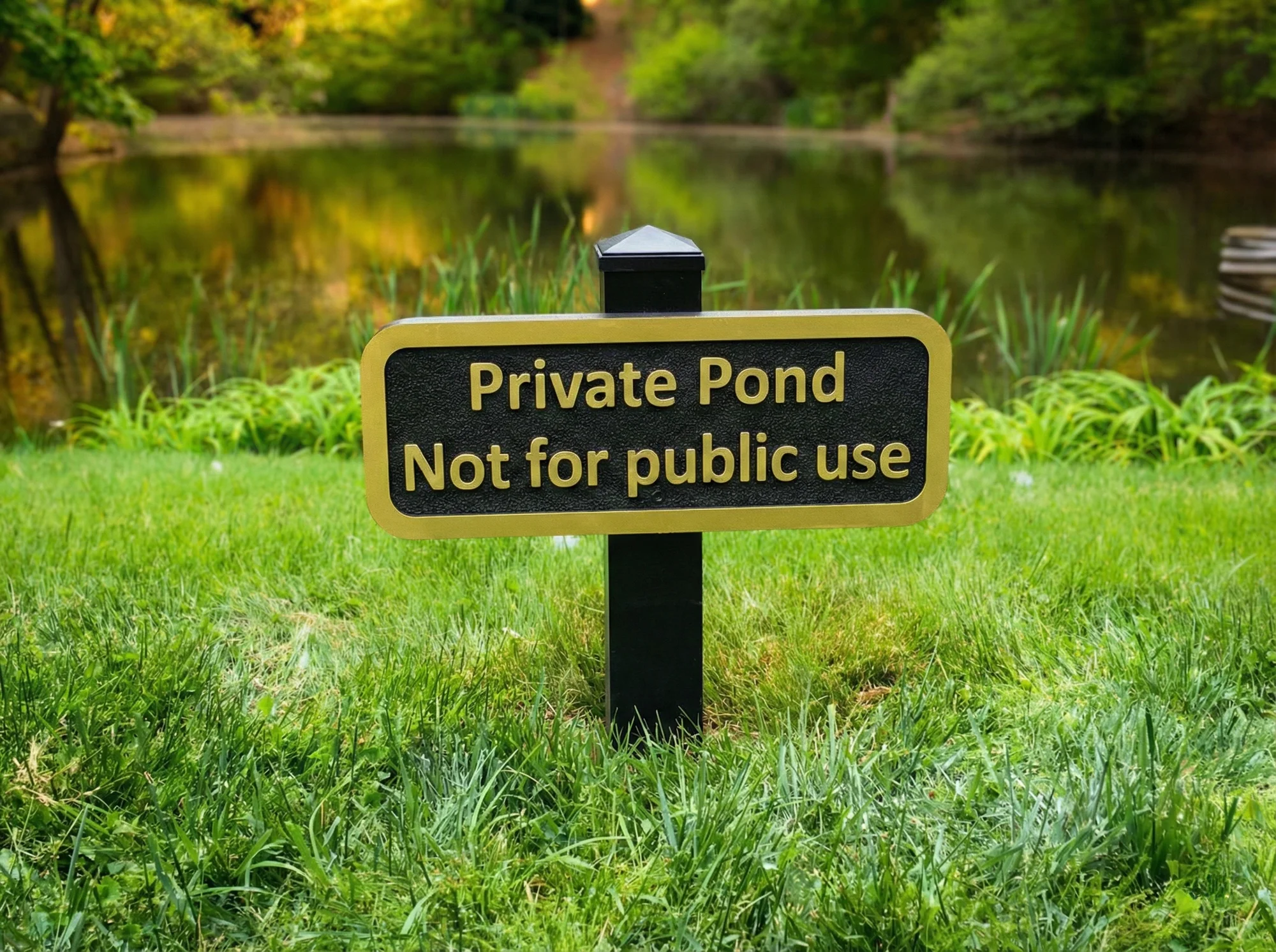 Private pond